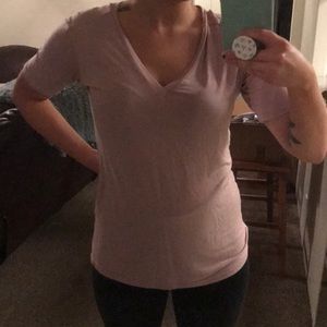 Buffbunny pink v neck T-shirt